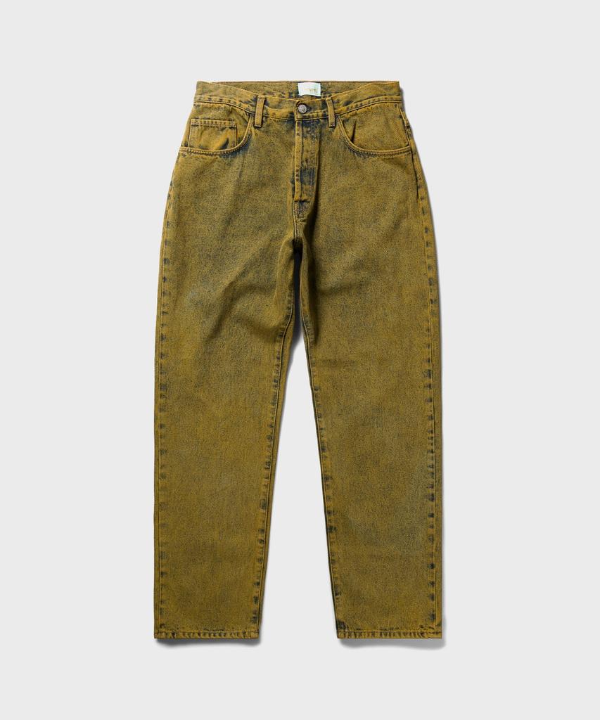 Aries (U) Acid Wash Batten Jean Gold