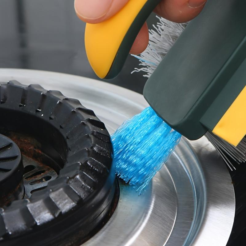 1/2pcs Versatile Triangular Cleaning Brush No Dead Corner for Bathroom Kitchen and Outdoor Use Durable  Multi-Surface Scrubberv