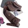 Trendy Wide Waist Cincher Belt Bag For Adult Unisex Jeans Skirts Halloween Party Gathering Dressingup Waist Pack