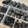 145 Pcs Hex Nut Bolt Cover Screw Cap M4-M12 Nylon Nut Dome Hex Cover Protective Hex Screw Bolt Set