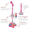 Kids Rocking Roll Microphone Singing Toys With Stand Karaoke Song Music Instrument Educational Toy Girl Boy Birthday Gifts Game