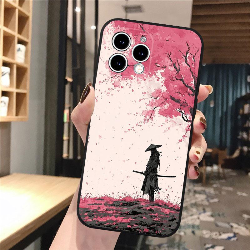 Japanese Samurai Sword Phone Case For Iphone 17 Pro Max 17 Pro Air 16 15 14 13 Pro Max 15 16 Pro 15Plus
