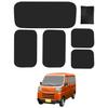 SEIWA Magnetvorhänge IMP274 für Daihatsu Hijet Atrai Toyota Pixis Subaru Sambar Magnetisch komplett verdunkelnd Geeignet für Übernachtungen in Ihrem