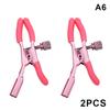 1Pair Metal Nipple Clamps Sucker Stimulate Colorful For Women Teasing Sex Toys Adult Supplies