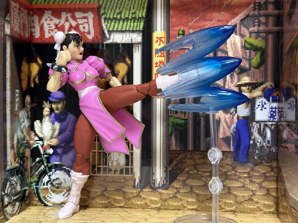 Unopened Jada Toys JD34724 Street Fighter II Chun Li (pink) 1/12 Scale Action Figure [Parallel Import]