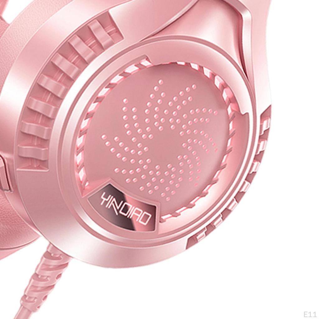 Gaming Headset Headphones Noise Canceling with Microphone Rotatable Mic for PC Laptop