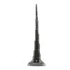 1pcs Miniature Size Dubai Landmark Building Model Metal Tower Statue  Office Desk Decor