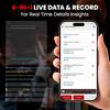 KINGBOLEN Soloscan Herramienta de Diagnóstico OBD2 para Ford/Mazda, Todos los Sistemas para iPhone y Android, 50+ Restablecimientos, Bidireccional, Prueba Activa, Actualización Gratuita de por Vida
