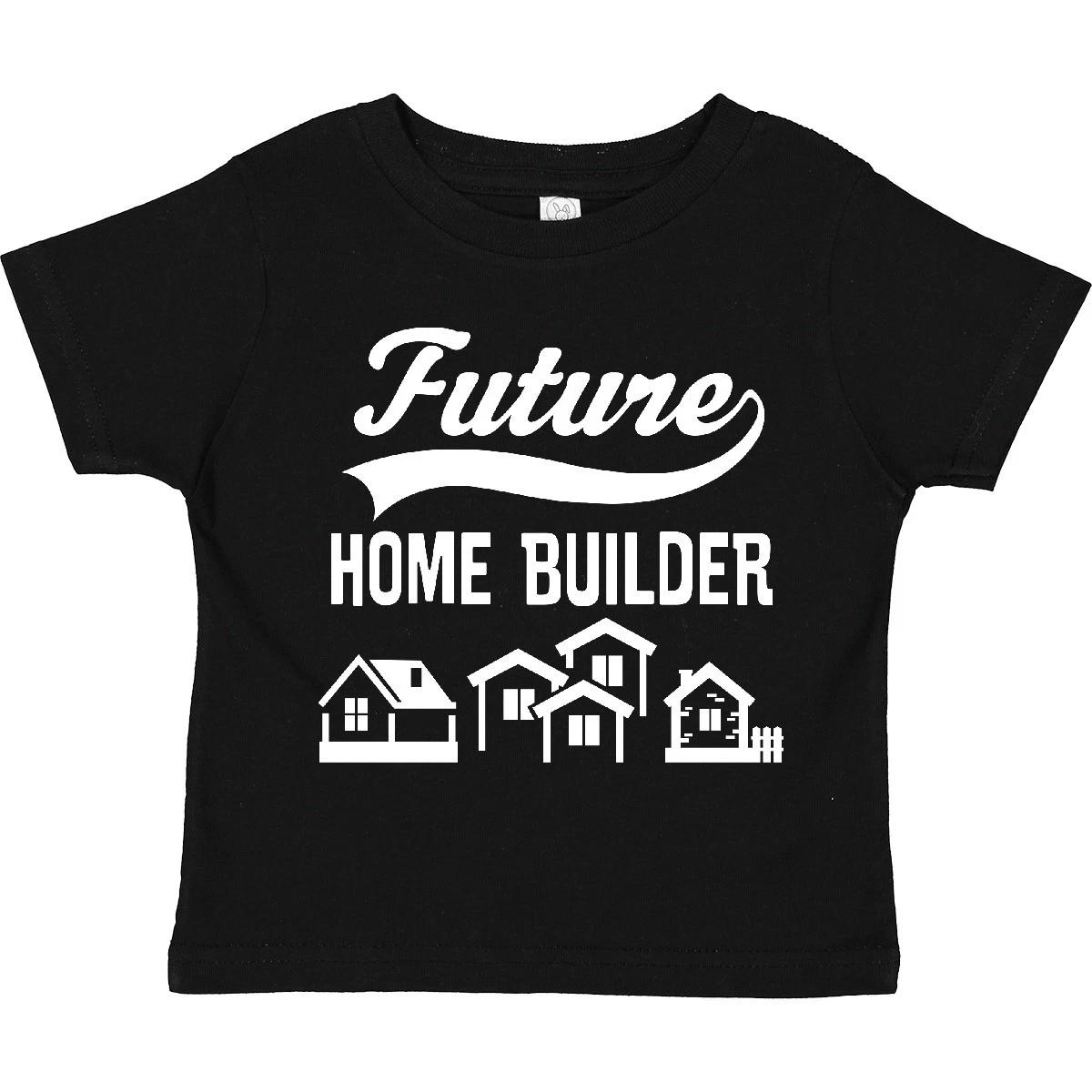Inktastic Future Home Builder Contractor Toddler T-Shirt House Building Kids Job 130