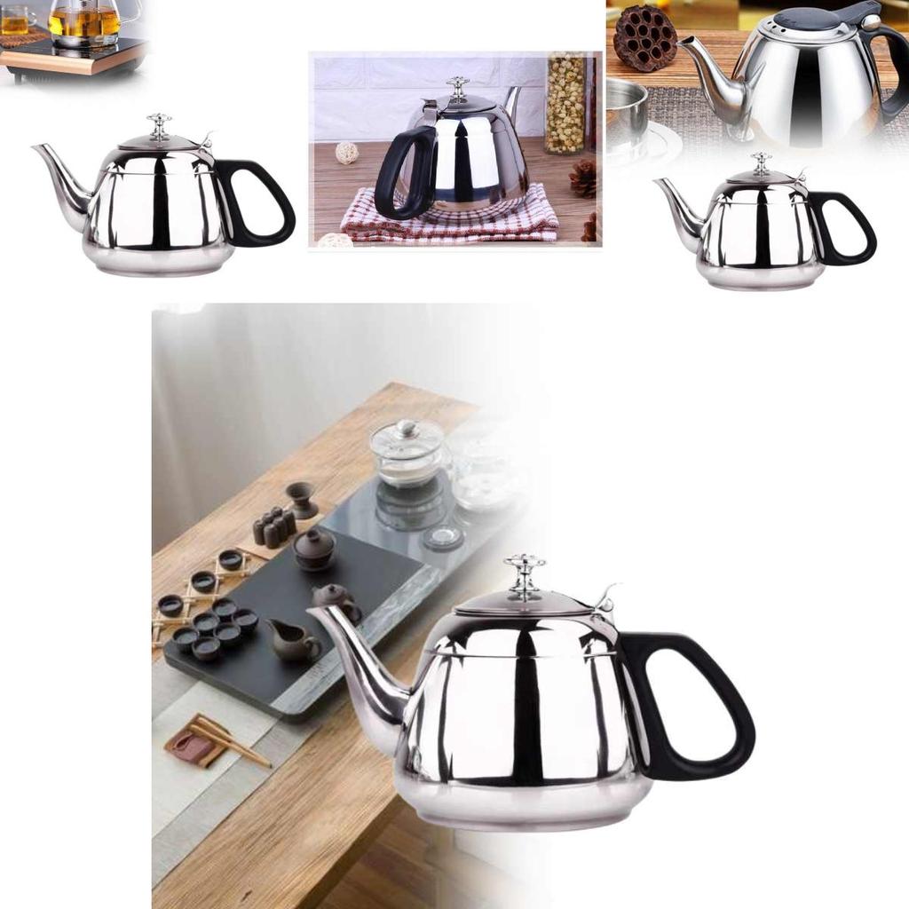Classic Chinese Style Stainless Steel Tea Kettle With Large Capacity For Kitchen Use