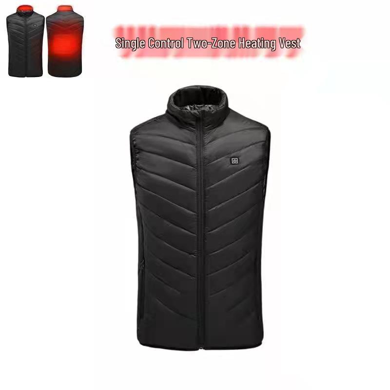 Men's USB-Charged Multi-Zone Intelligent Heating Vest - Constant Temperature