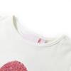 T-shirt enfants écru 92/104/116/128/140