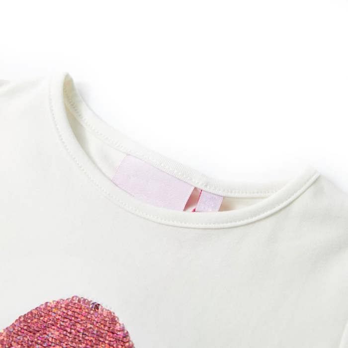 T-shirt enfants écru 92/104/116/128/140