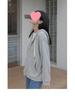 Damen Waffel Hoodie - Dünne Kapuzenjacke mit langen Ärmeln für Frühling/Herbst 2026