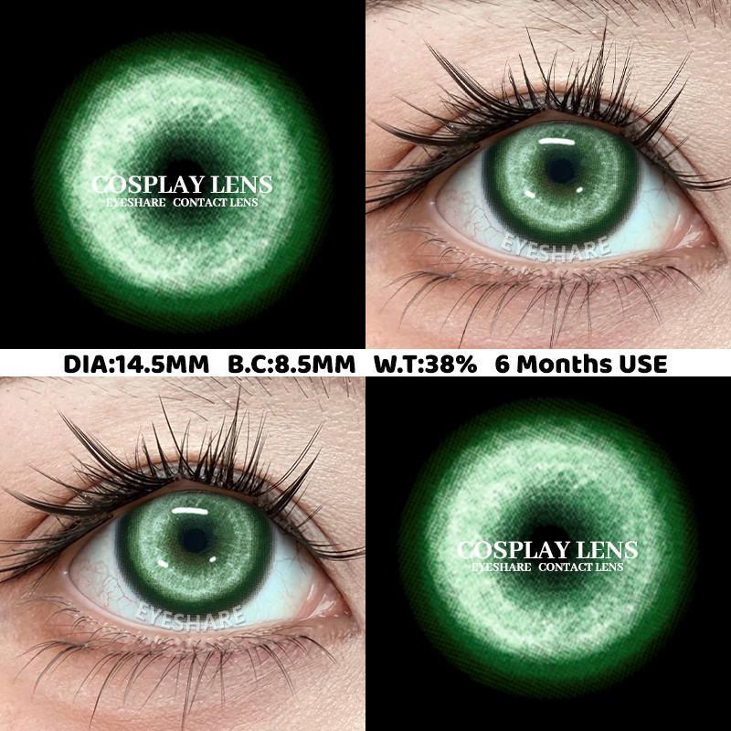 Eyeshare New Demon Cosplay Contact Lenses Multiple Pupils Halloween Contact Lenses for Party Cosplay Makeup 14.5mm 1 Pair
