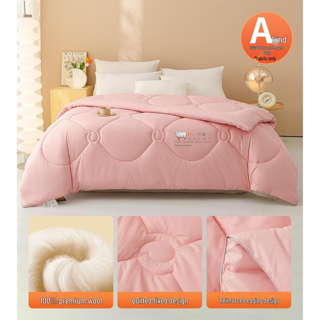 Plapumă Groasă din Cașmir 100% Lână Pură pentru Iarnă și Uz în Cămin