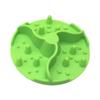 Slow Feeder Bowl for Pets Silicone Lick Mat Non-Slip Suction Base Anti-Choke Food Dish for Dogs and Cats Durable Feeding Plate