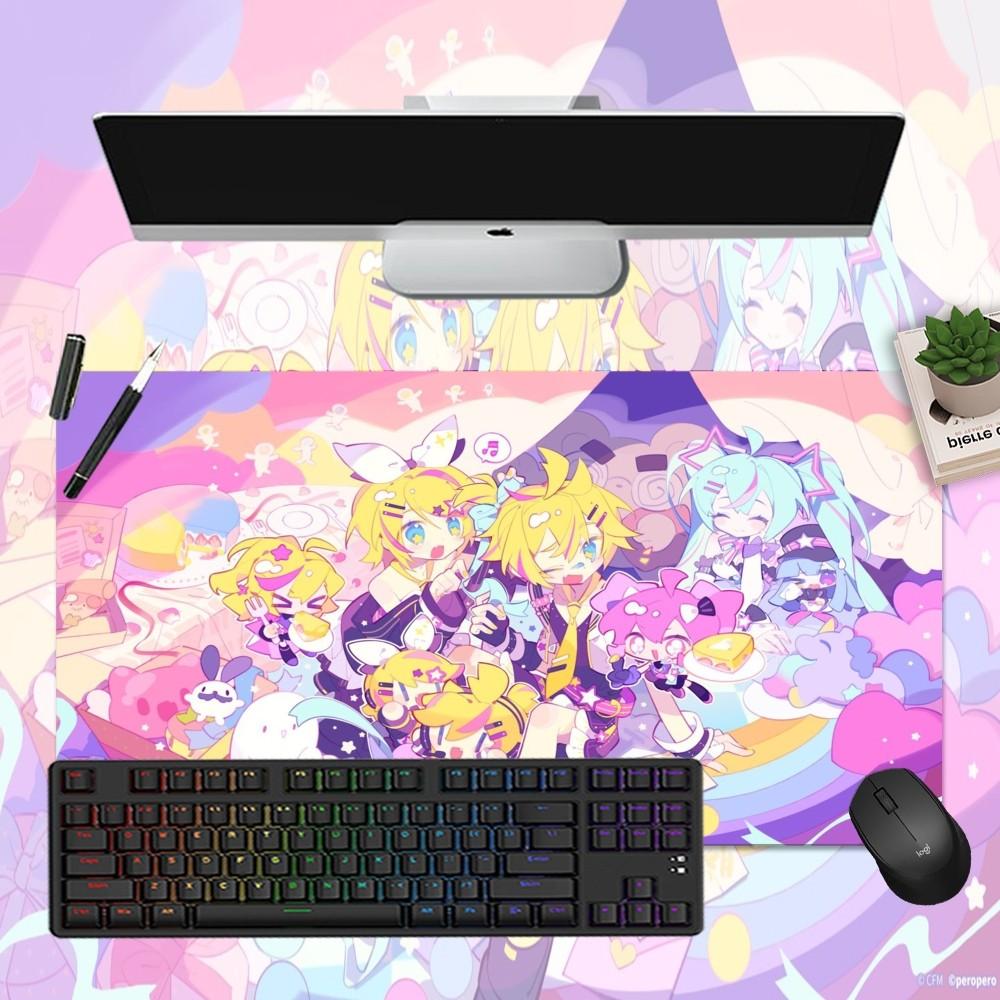 Muse Dash Anime Girl Mousepad Boy Pad Natural Rubber Gaming Mousepad Desk Mat Size For Gameing World Of Tanks CS GO Zelda