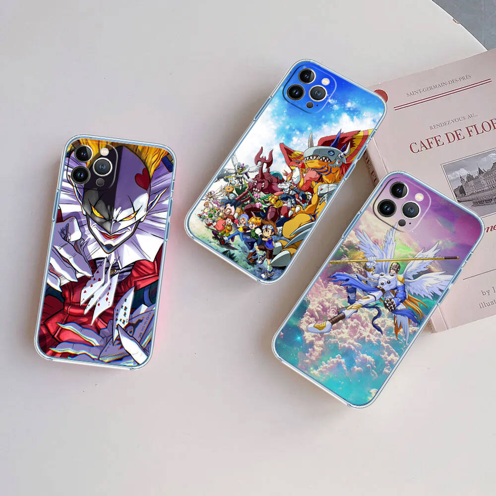 Angel D-Digimons Phone Case for Motorola G14 G15 G24 G30 G31 G32 G34 G41 G42 G51 G52 G50 G60S G60 G62 G72 G71 G73 G84 G85 G200 E32