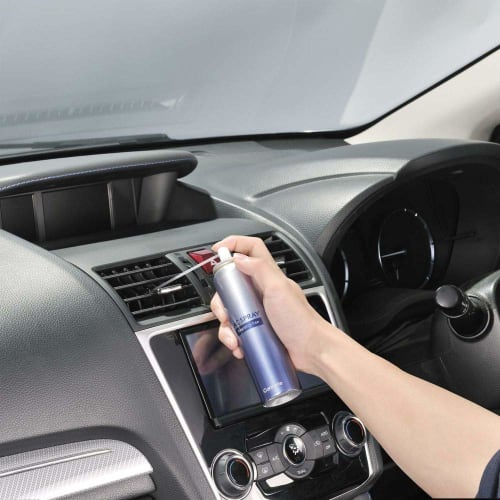 CARMATE Super Strong Air Conditioner Spray Deodorizing Silver Air Conditioner Odor Unscented Car Air Conditioner Deodorizing Disinfecting Silver Ion D
