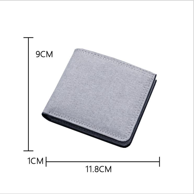 Attack on Titan Canvas Wallet Men Short Folding Purse Japanese Anime Card Holder Coin Case Fashion Wings of Freedom Wallets Gift
