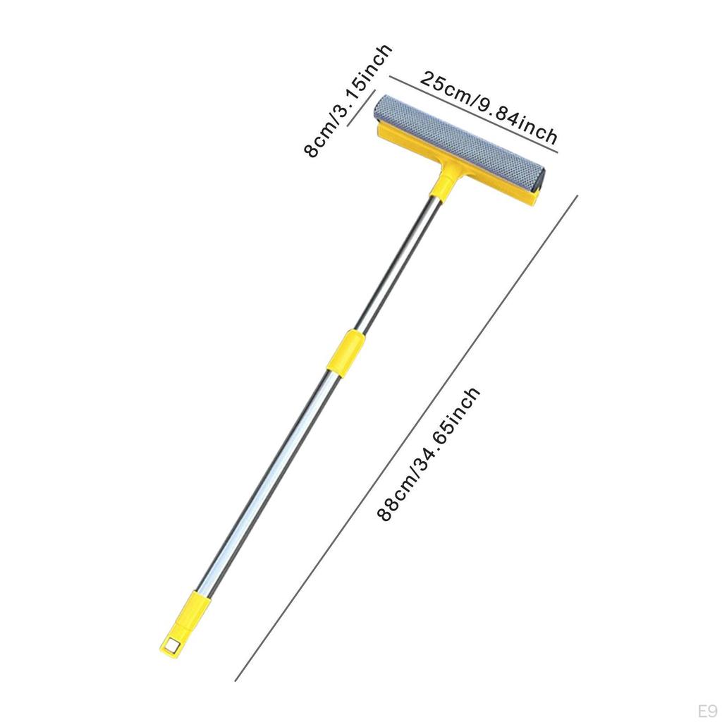 Function Window Cleaner with Squeegee And Brush for Glass Tiles