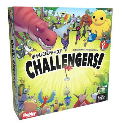 HobbyJAPAN Challengers Japanese Edition Board Game For 1-8 Players 45 Minutes Age 8 and Up