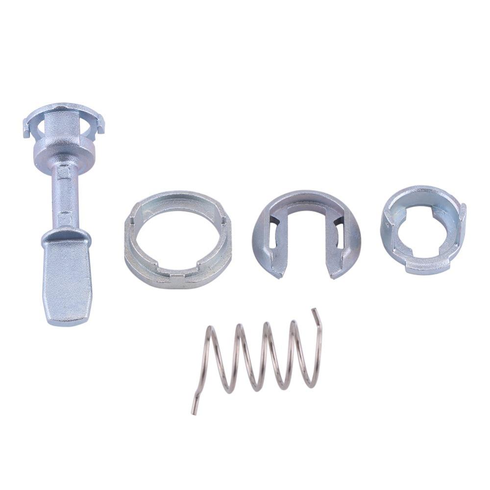 5PCS Front Door Lock Lock Cylinder Repair Kit Replacement Parts  Automotive Locksmiths серебряный