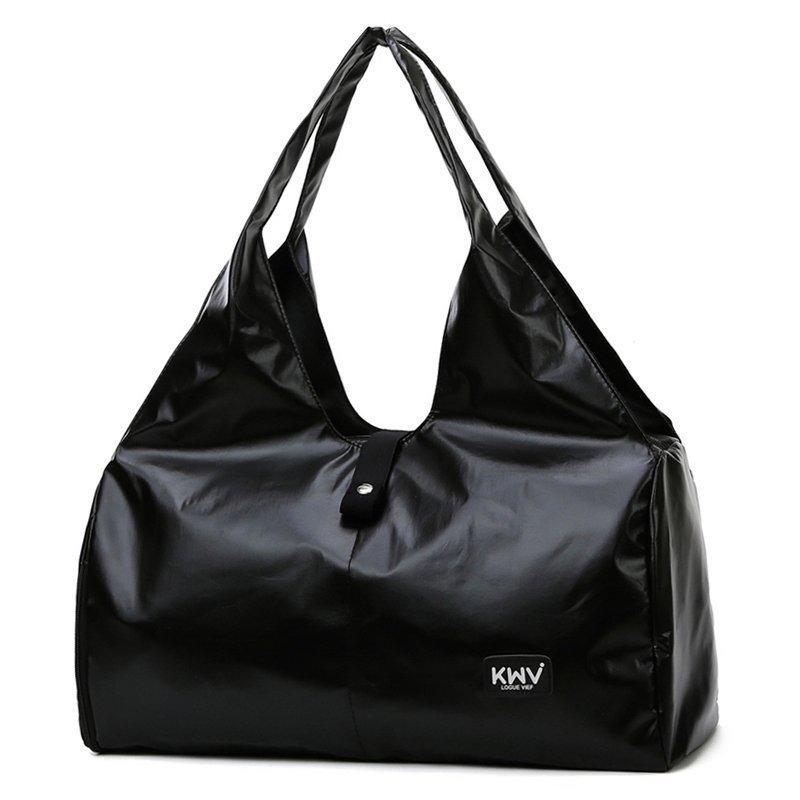 Neue perlmuttartige Material große Kapazität Reisegepäck einfache unabhängige Schuhfach Fitness Tasche multifunktionale Sport Yoga Tasche