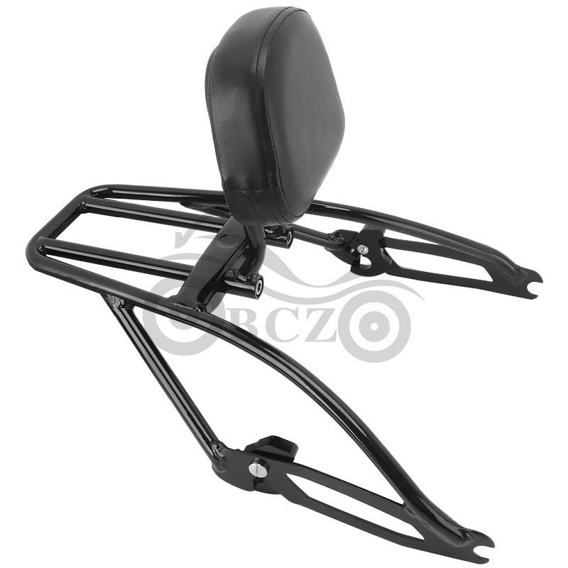 Harley Street 750/500 XG Modified Backrest & Touring Luggage Rack