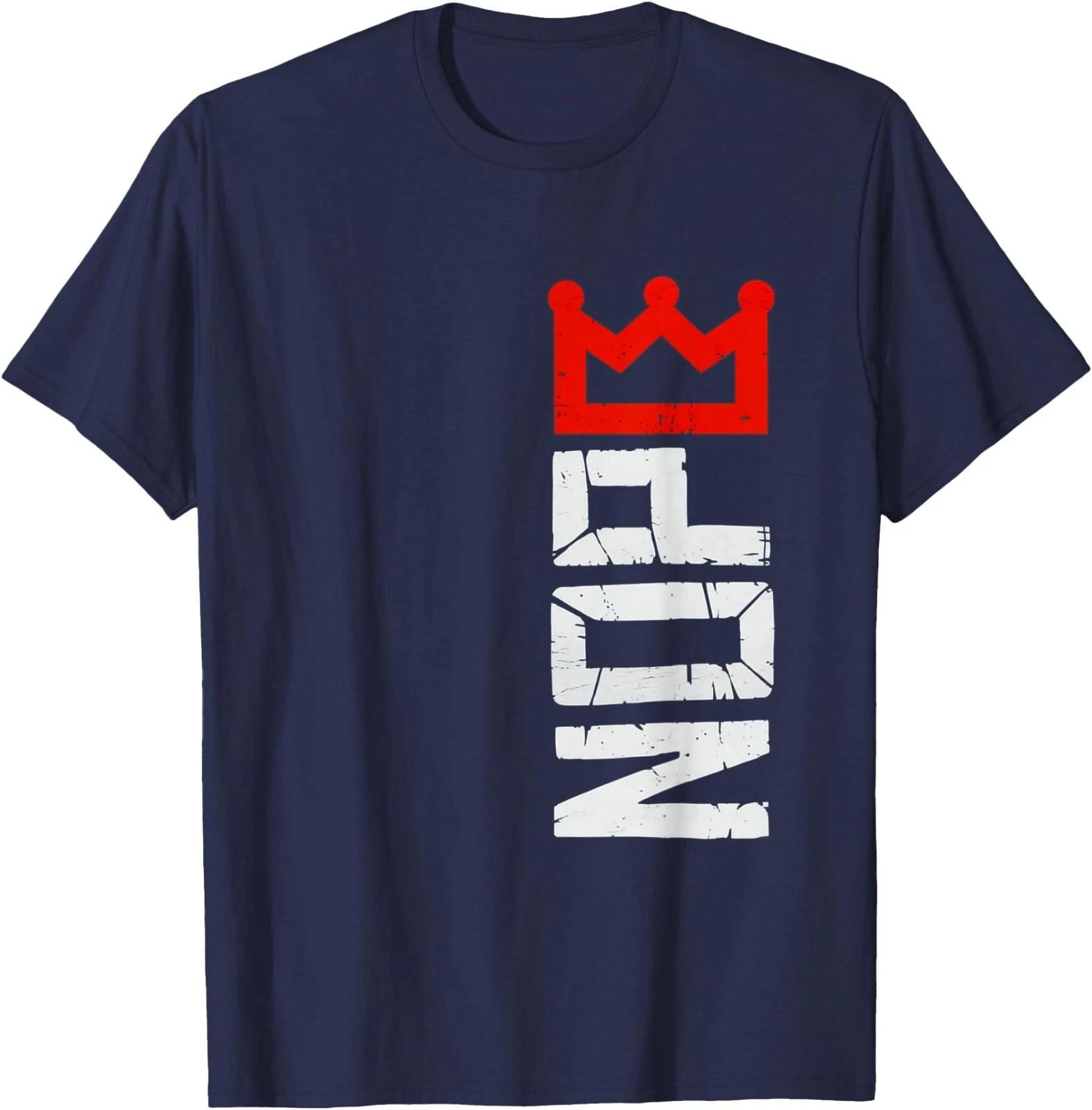 Вертикальная футболка «Нет королям» 4XL