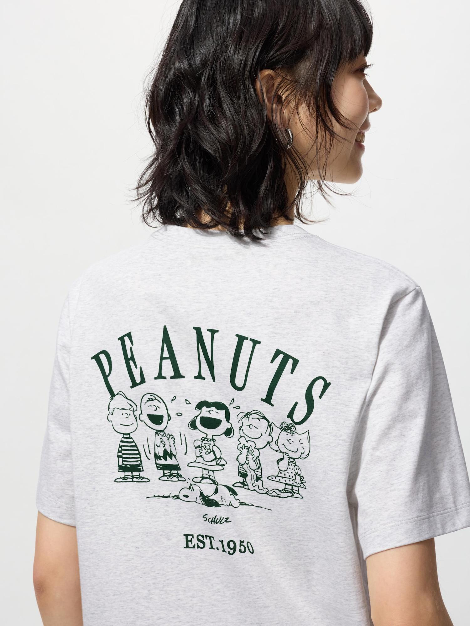 

Uniqlo Япония PeanUts Ut 03 GRAY/XS