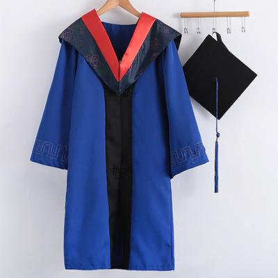 Bachelor Cloak Great Eye-catching Attractive Graduation Outfits Bachelor Hat Graduation Cloak Photography Props Set Graduation Uniform