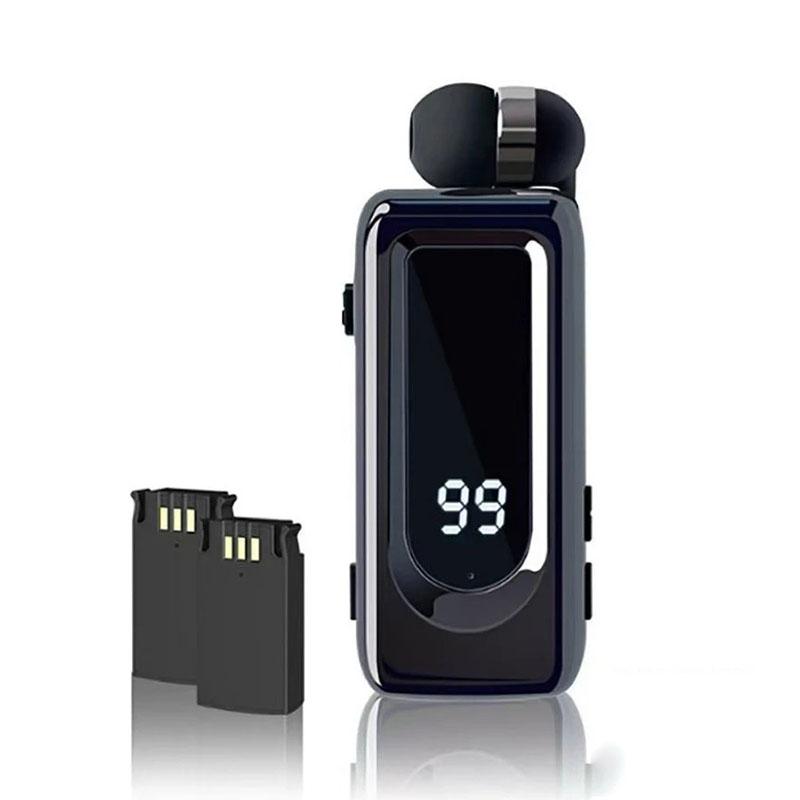 

Бизнес Bluetooth-наушники с 2 сменными аккумуляторами, шумоподавлением, HD-вызовом, вибрационным оповещением