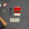 Self Inking Stamp Set Stationary Alphabet Number Removable Professional Portable Mini Printing Stamp DIY Stamp Kit for Office