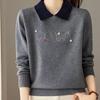 ZOSOUL Color-block Knit Pullover Sweater