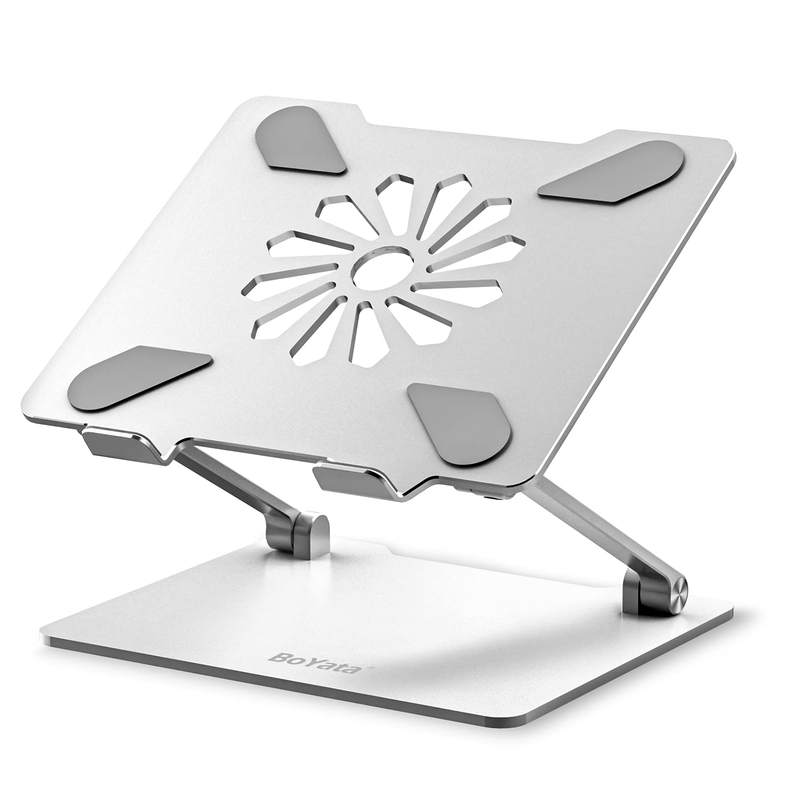 

BoYata Мини Ноутбук ПК Планшет Регулируемый Эргономичный Улучшает Снижает Тепло Подходит до включая Macbook Macbook и Серебристая Подставка, Подставка, Подставка, Высота,