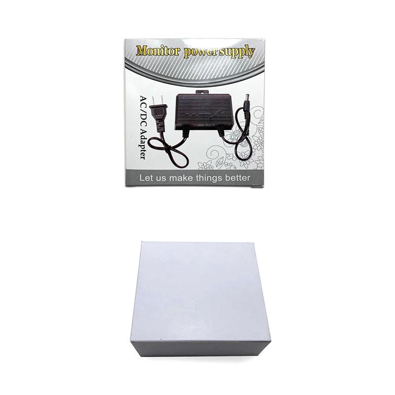 Netzteil 12V 2A Überwachungskamera Netzteil Wasserdicht EU US Steckeradapter 2,1 x 5,5 mm für Monitor Überwachungskamera Ladegerät