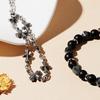 Jbans Classic Big Cut Gray 1000 Double Type Cross 1230 Bracelet Set (C2503-Se455_Gr)