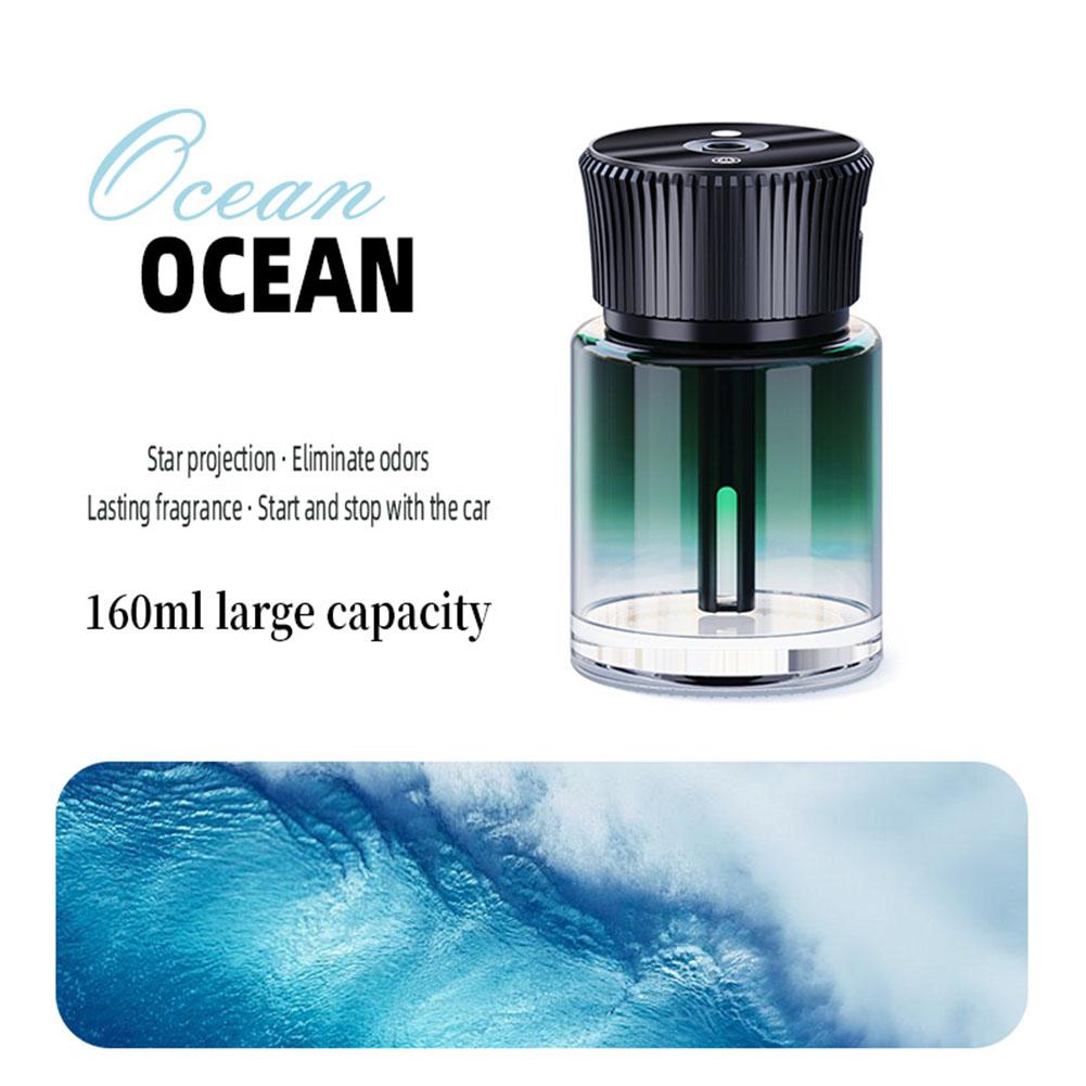 Smart Car Aromatherapy Machine Intelligent Induction Start-stop Multi-scene Fragrance Replaceable Essential Oil Capsule Fragranc
