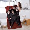 Asciugamano da Bagno in Microfibra Morbida My Chemical Romance Band Assorbente Traspirante Per Bambine Bambini Asciugamano da Spiaggia Decorativo Cartoon