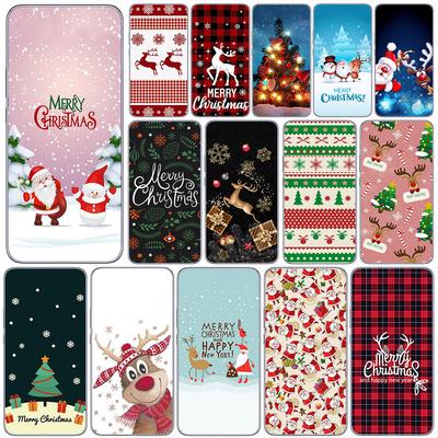 Snowman Merry Christmas Tree Deer Cover for Samsung Galaxy A04 A14 A23 A34 A54 M23 M33 M52 M53 M30S M31 M51 M21 Phone Case