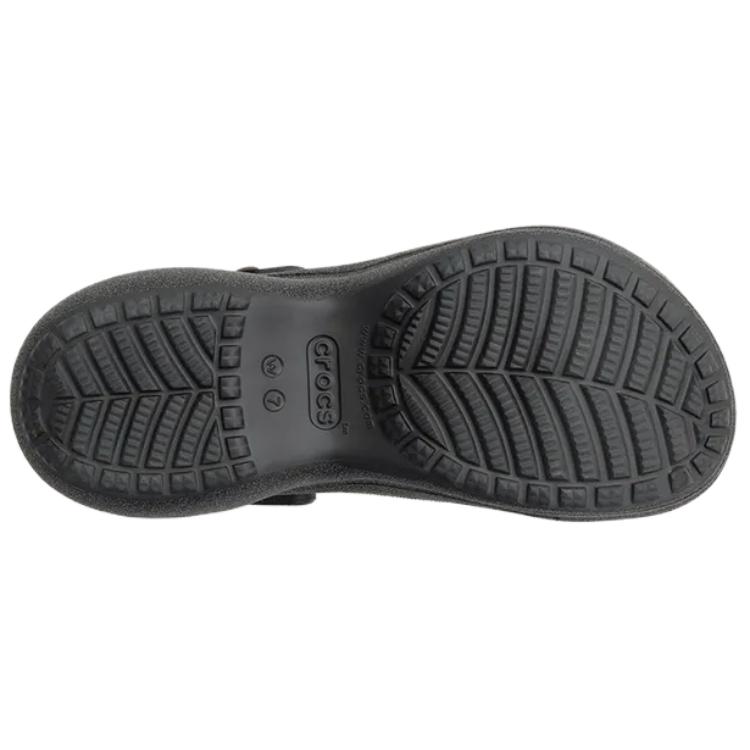 SMFK X Crocs Little Whale Comfortable & Versatile Hole Shoes Women's Black