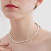 Twisted Pearl Necklace Double Strand Design Lightweight Elegant Jewelry for Women and Girls Suitable for Daily Wear and Special Occasions