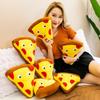 Pluche Pizza Burger En Friet Kussen Met Zacht Kort Pluche Voor Lounge Decoratie En Kindercadeau