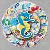 100 Ocean Series Animal Stickers - Cute, Waterproof, Ideal for Diaries, Luggage, Cars