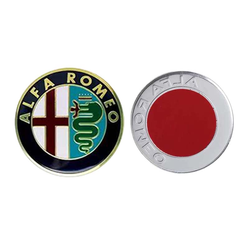 

2026 Hot Alfa Romeo 5 Color Alfa Romeo Car Grill Emblem Badge Car Front Grille Logo For Alfa Romeo Giulietta Mito Giulia Stelvio