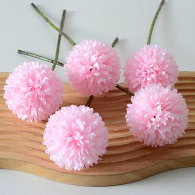 Artificial Dandelion Flower with Stem Home Wedding Party Colorful Faux Flower Floral Arrangement Indoor Outdoor Garden Decoration Photo Props