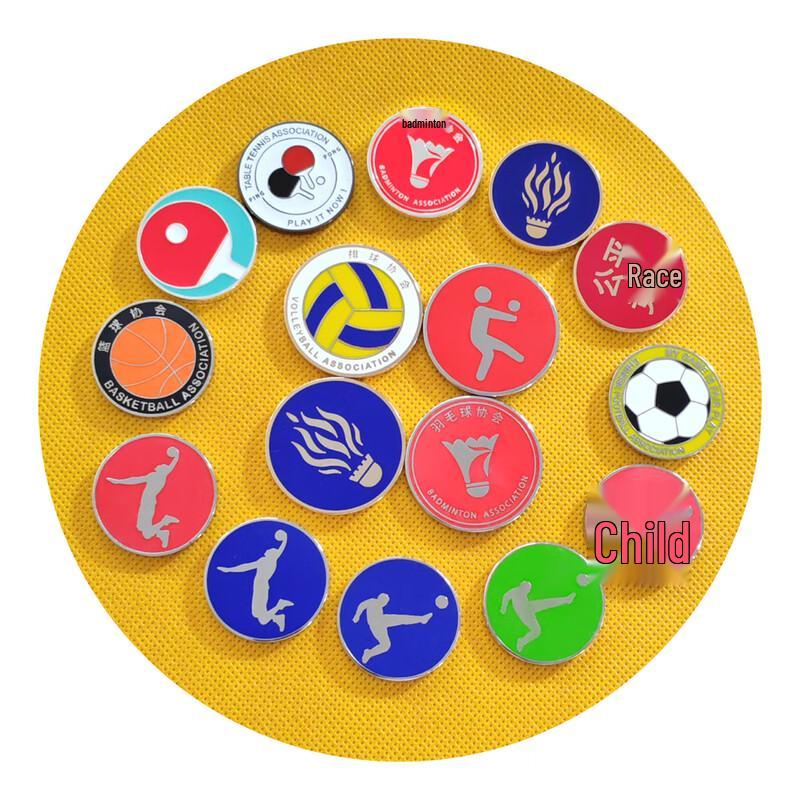 Badminton Side Selector Coin Set