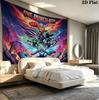 Onepunch Man Wall Tapestry Aesthetic Wall Hanging Printed Fabric Blanket Decorative Tapestries For Bedroom Living Room Home Decor